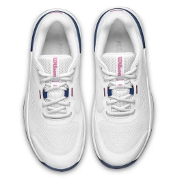 Детские теннисные кроссовки Wilson Intrigue Pro JR - white/navy/pink