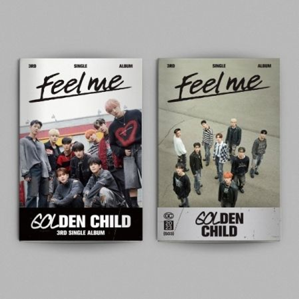 Альбом GOLDEN CHILD - Feel me 3rd Single Album 2 Version SET