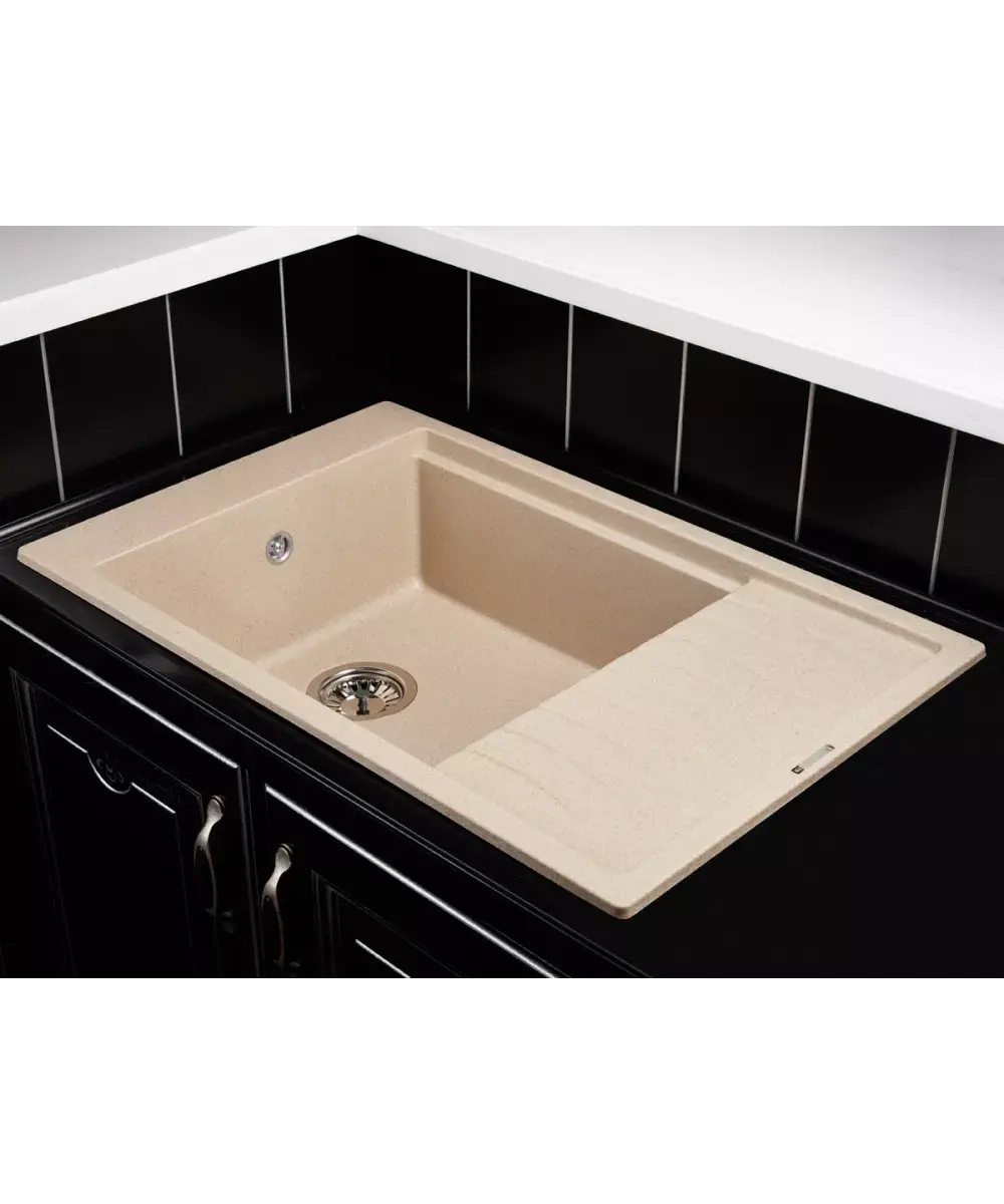 Кухонная мойка Kuppersberg MILA 1B1D SAND фото 2