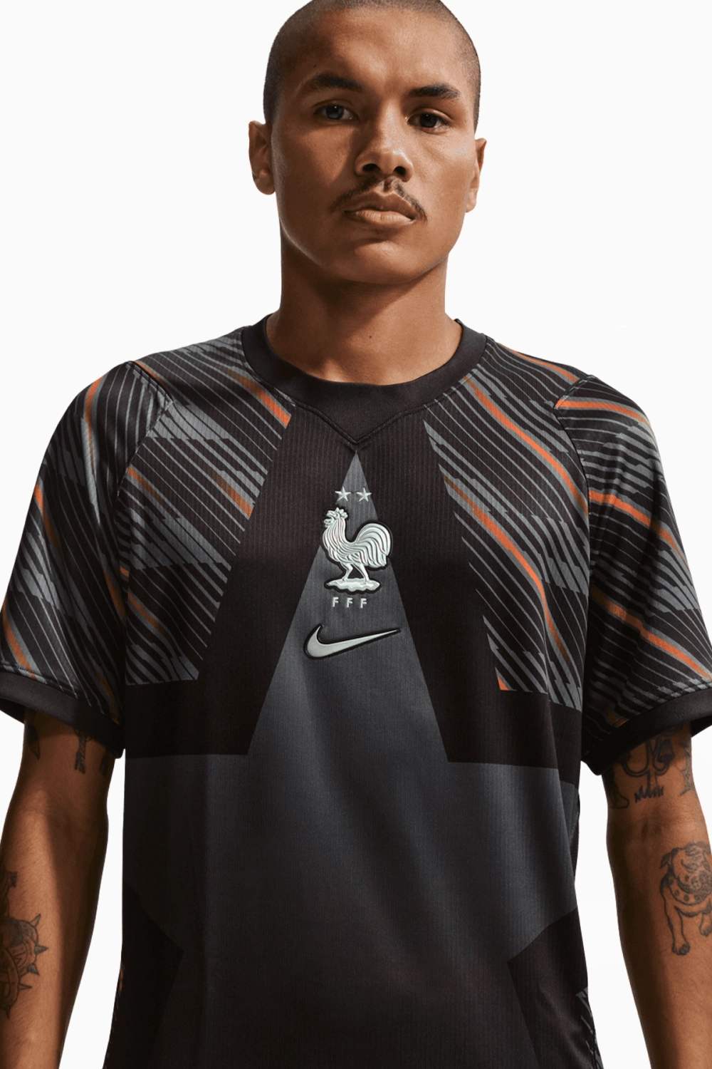 Футболка Nike France 2026 Goalkeeper Stadium - черный