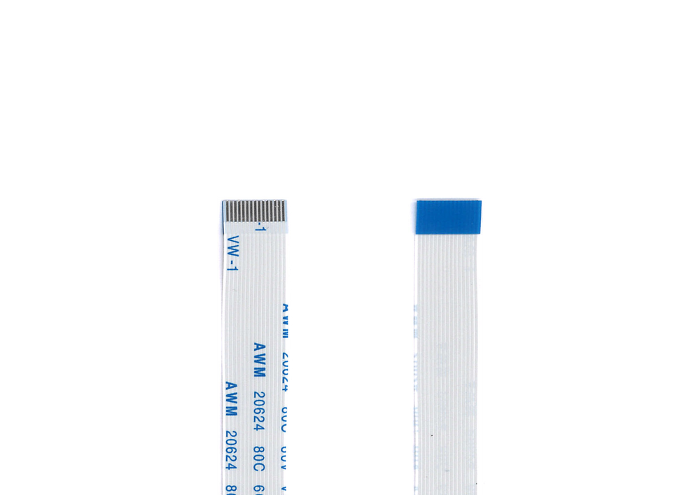 Шлейф 15 pin, 20 см, шаг 0.5 мм FFC, прямой А