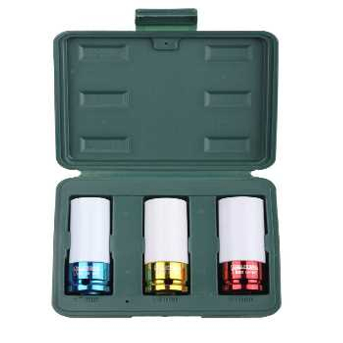 Торцовые головки 17-21 мм, 1/2" 3 шт ударые в наборе KRAFTOOL, 27943-H3