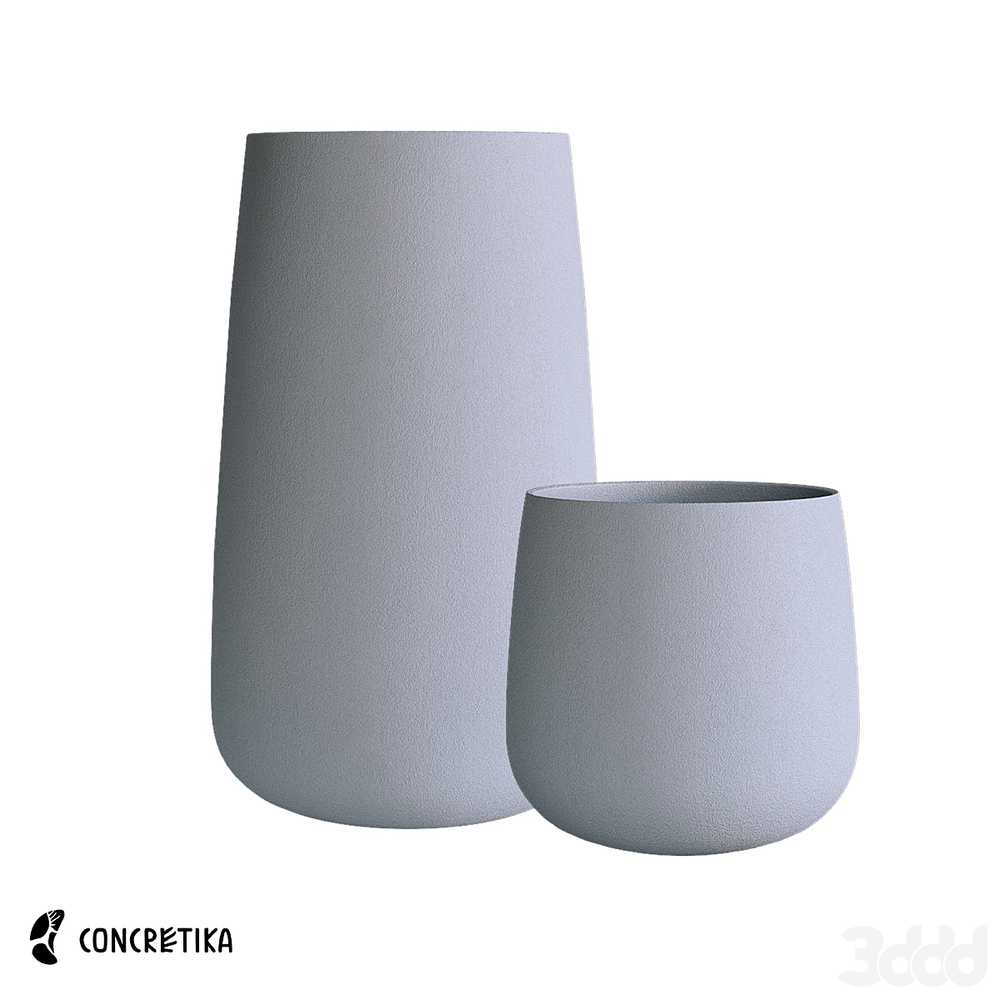 Кашпо CONE SHALE D24 H26