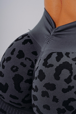Шорты Push-Up Compression Leopard Shorts PRIMAL 856 Черные