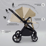 Коляска 2в1 Sweet Baby Stella Plus Beige