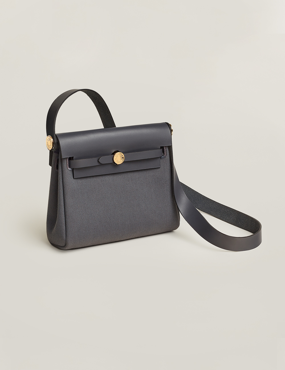 Hermes Herbag Zip 20 Bag "Ardoise"