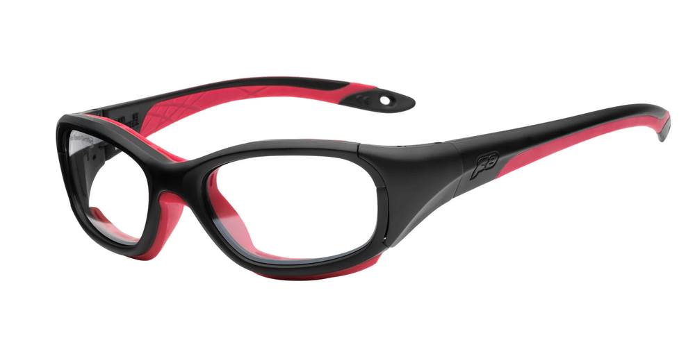 Спортивные очки с диоптриями Rec Specs / Slam / Matte Black / Red / для детей до 10 лет