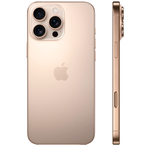 Смартфон Apple iPhone 16 Pro Max 256GB, Nano-SIM + eSIM, Desert Titanium (Пустынный титановый)