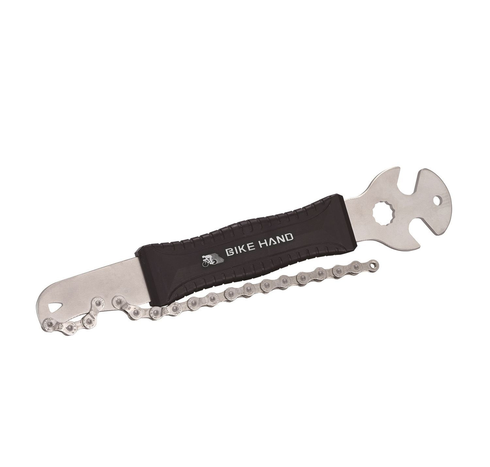 Съемник BIKEHAND YC-515 хлыст для трещетки/кассеты и захват для педалей сторонний