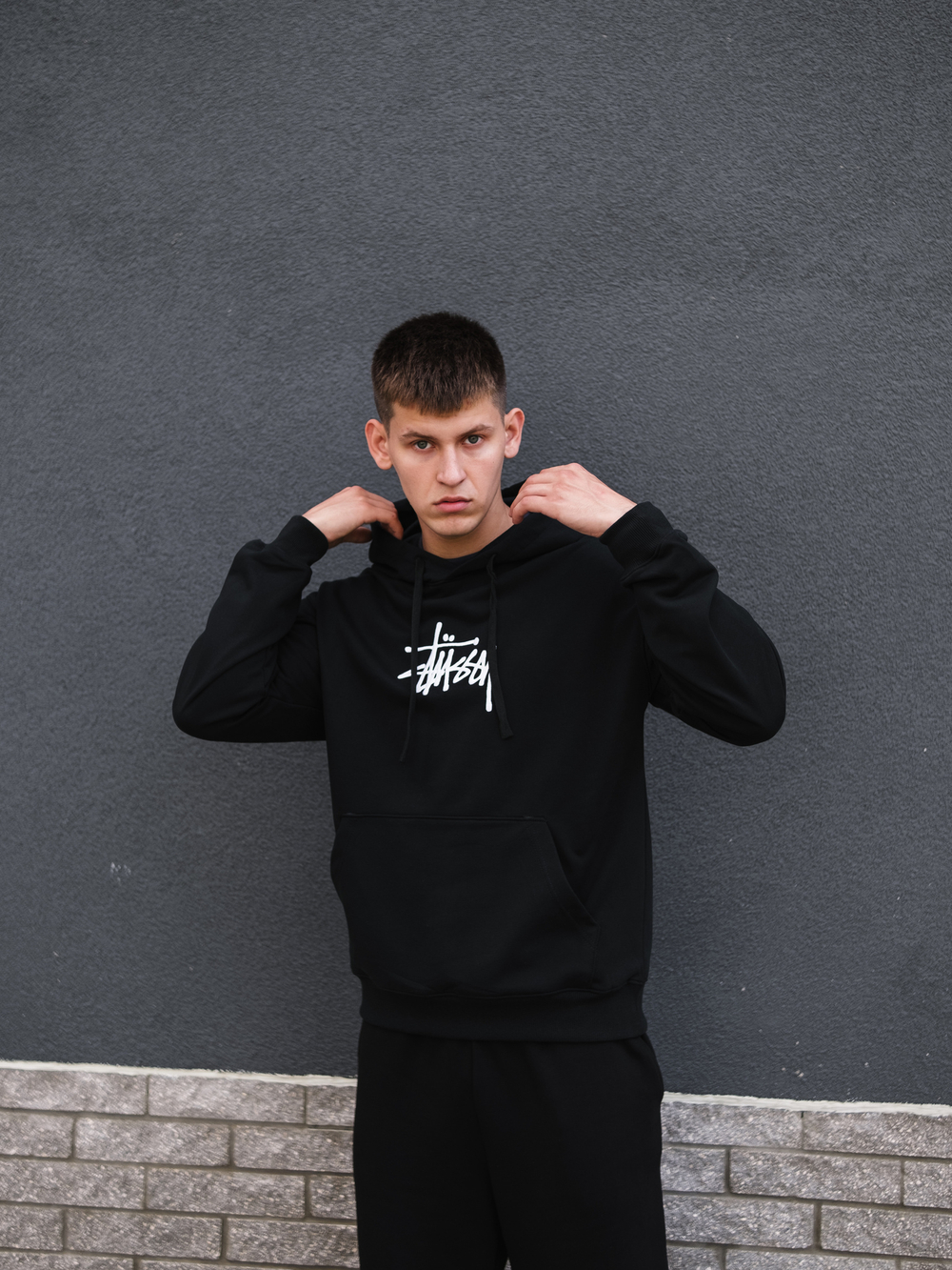 Худи Stussy AW2501# (чёрн.)