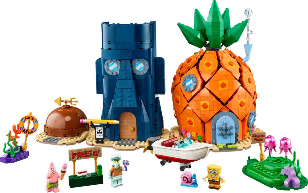 Конструктор LEGO Icons 11386 SpongeBob SquarePants: Bikini Bottom