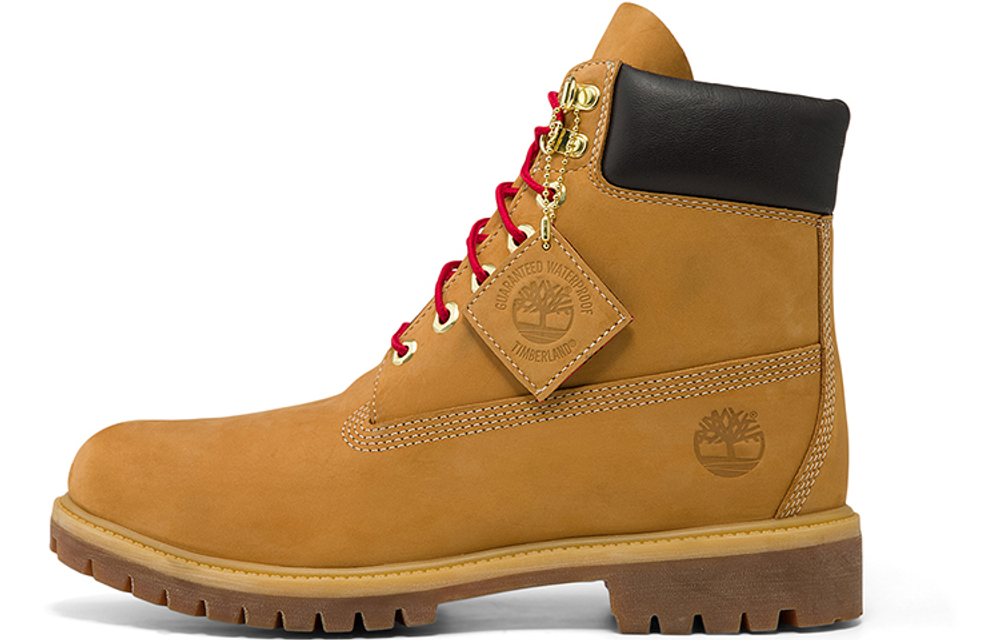 Timberland 6 Inch Waterproof Premium Boots "Wheat Red"