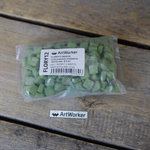 Стеклянная мозаика FLORY12 AW016 12x12 мм зеленый ArtWorker