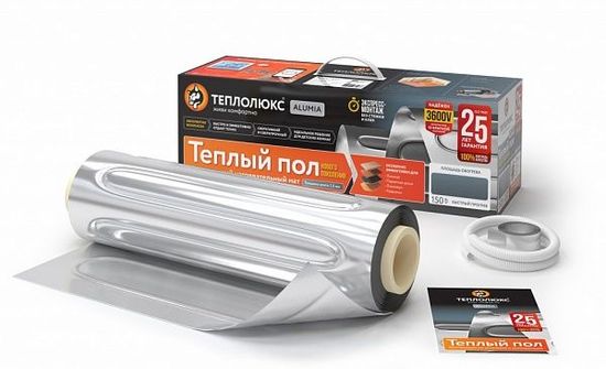 Теплый пол (нагревательный мат) Теплолюкс Alumia 450Вт 3.0м²