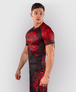 Рашгард Venum Wolf Atak Black/Red S/S