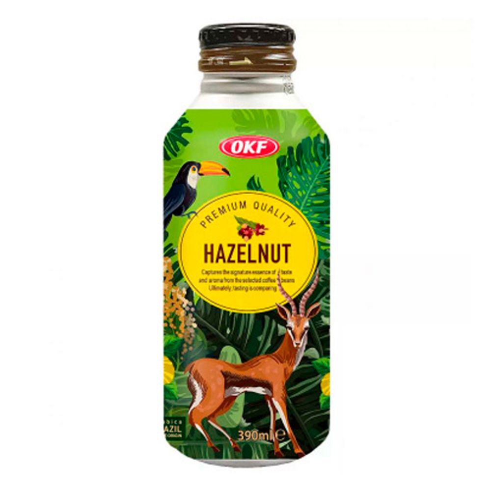 Напиток кофейный OKF ж/б 390мл Hazelnut