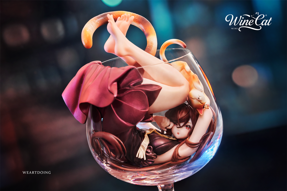 Полуночная кошка в бокале / Midnight Cat in a Glass