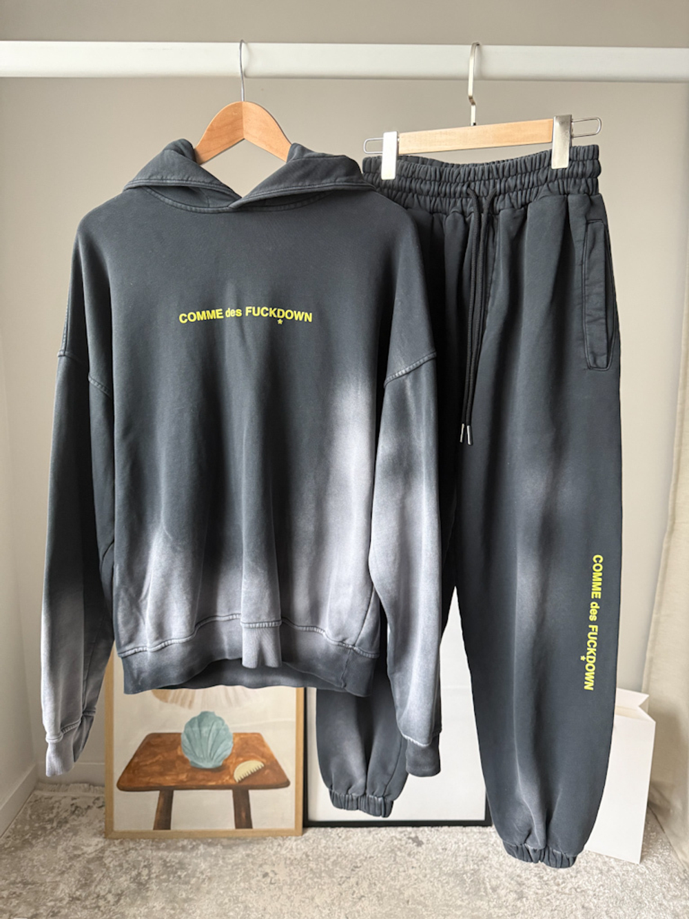 Хлопковый костюм Comme des Fuckdoun, XS