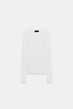 ДЖЕМПЕР В ПОЛОСКУ ТОНКОЙ ВЯЗКИ — ZARA
