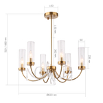 SL1400.303.06 Люстра подвесная ILLUMIA E14 6х40W
