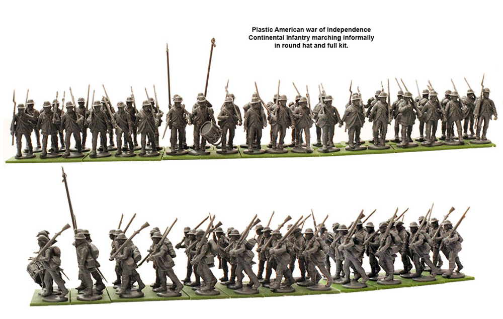 American War of Independence Continental Infantry 1776-1783