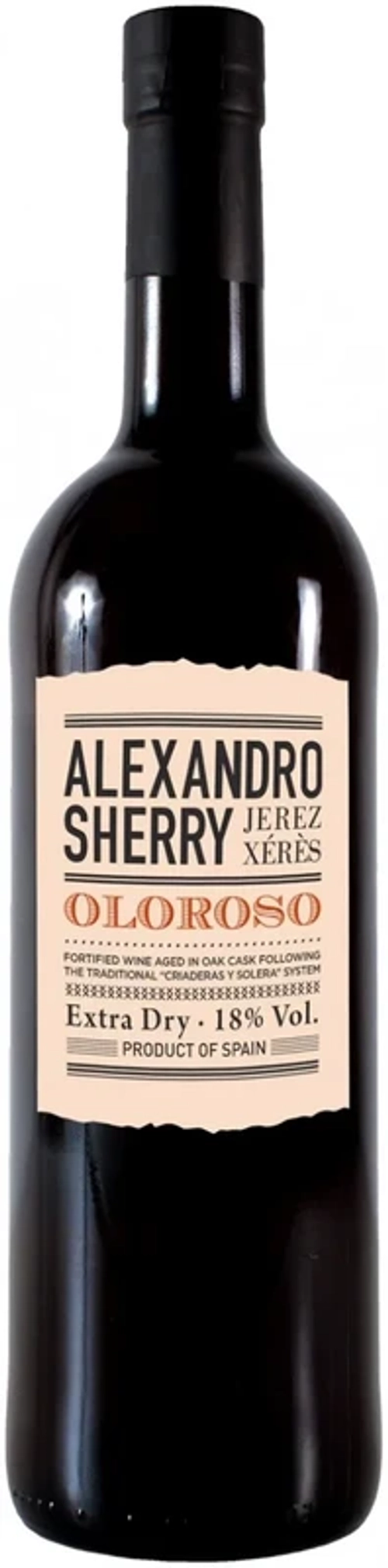 Херес Alexandro Oloroso, 0,75 л