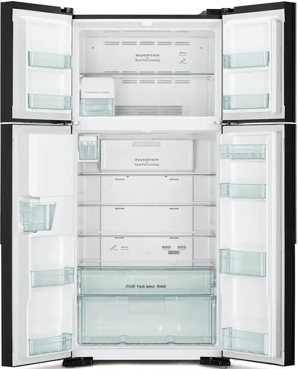 Холодильник Hitachi R-W660PUC7X GBK