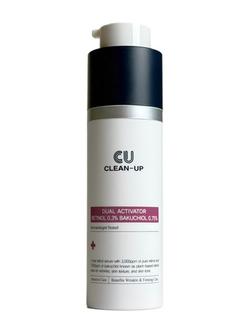 Сыворотка - Активатор двойного действия с Ретинолом 0,3% и Бакучиолом 0,75% CU CLEAN-UP , 30 мл