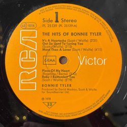 Винтажная виниловая пластинка LP Bonnie Tyler The Hits Of Bonnie Tyler (Germany 1978)
