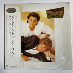 Винтажная виниловая пластинка LP Wham! Make It Big (Japan 1984) (Obi) 28 3P-555