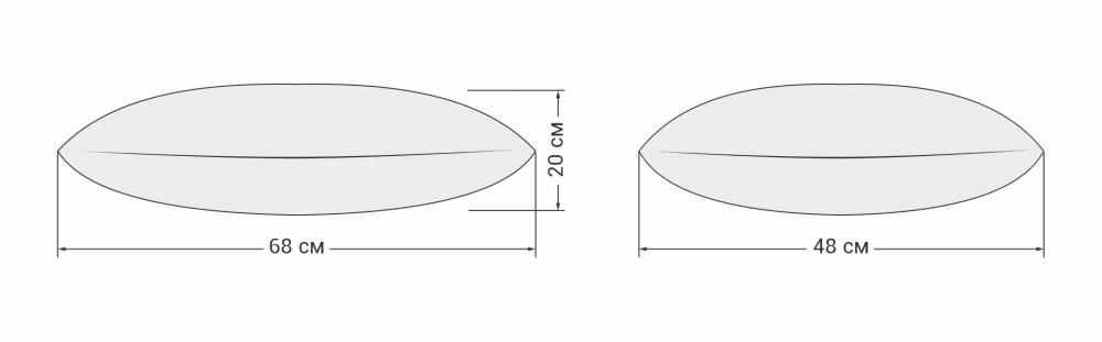 Подушка 48*68