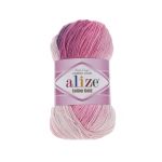 Пряжа Alize (Ализе) Cotton Gold Batik / уп.5 мот. по 100 г, 330м, 3302 секционный