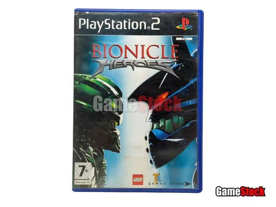 PS2 Bionicle Heroes (Б/У, Английская версия, SLES-54150, PAL)