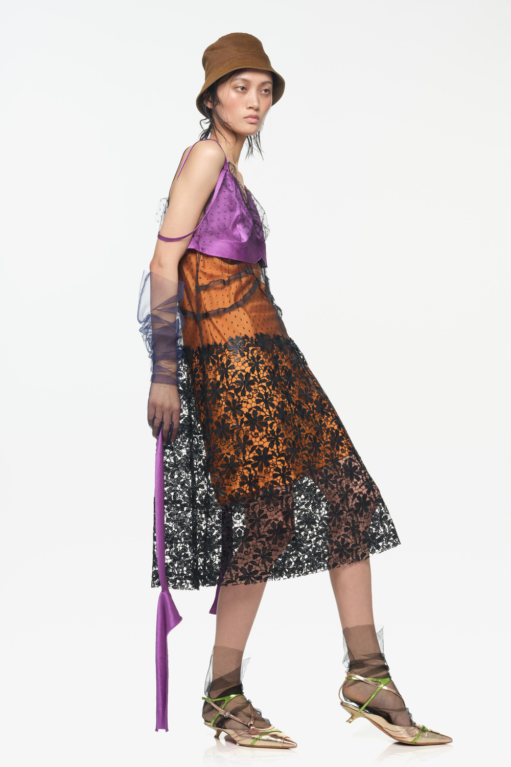 ZARA X JOHN GALLIANO МЕТАЛЛИЗИРОВАННЫЕ ТУФЛИ, ЗОЛОТОЙ