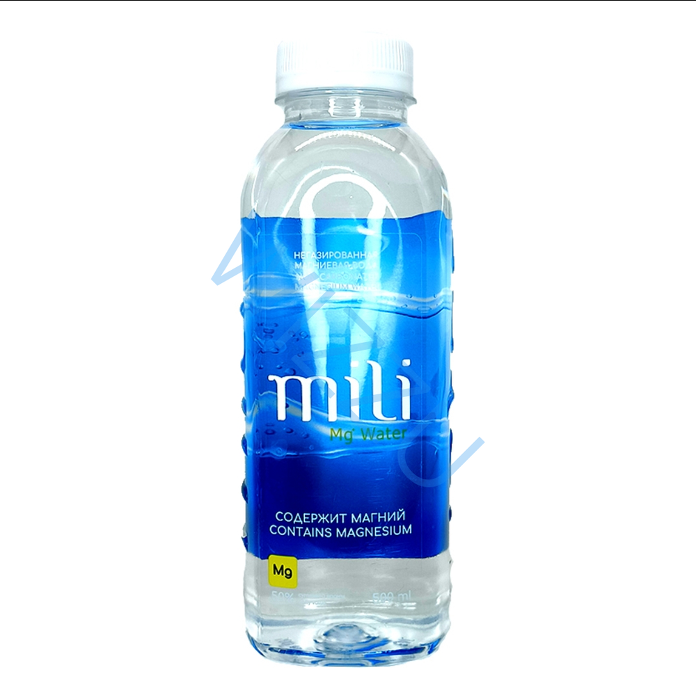Вода минеральная Mili 0.5л