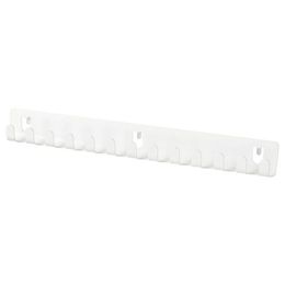 Вешалка с крючком IKEA SKADIS (СКОДИС), Белый