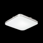 3020/EL TAN SN 213 Светильник пластик/хром LED 72Вт 3000-6500K 535х535 IP43 пульт ДУ/ LampSmart LONA