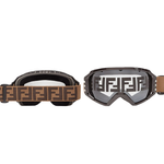 FENDI FAH029A8X6F0GME Windproof Men"s Ski Goggles