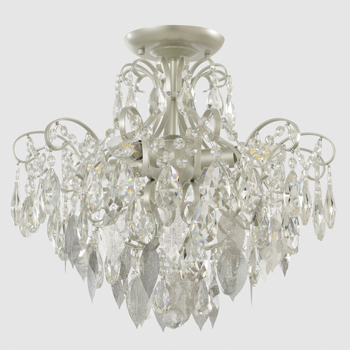Потолочная люстра Crystal Lux ESMIRALDA PL4 SILVER