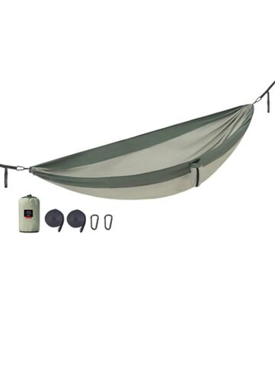 Гамак Naturehike NH21DC011 340T одноместный ультралёгкий зеленый