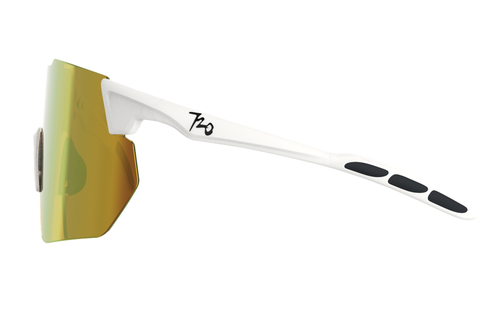 Спортивные очки с диоптриями 720armour Kamikaze C9 / Matte White / Gold Lens