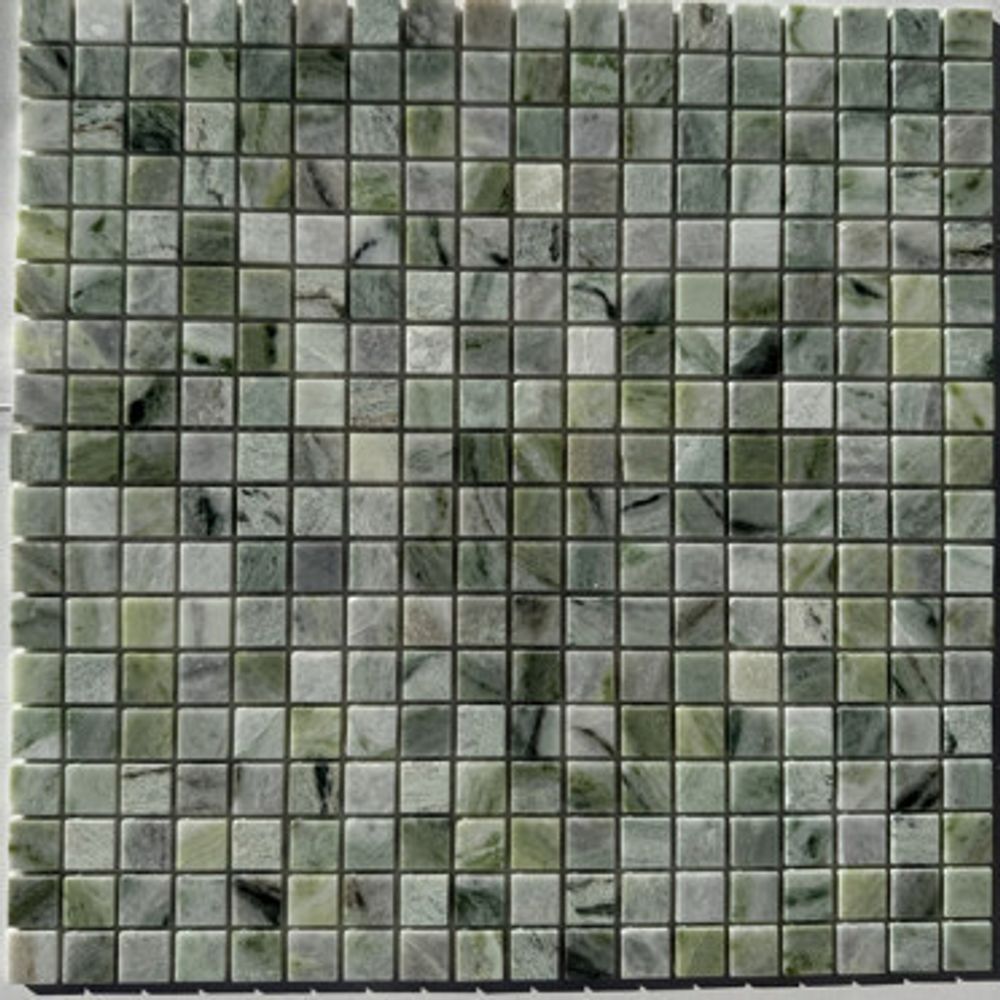 Мозаика PIX 312 Jet Green Полированная (15х15)