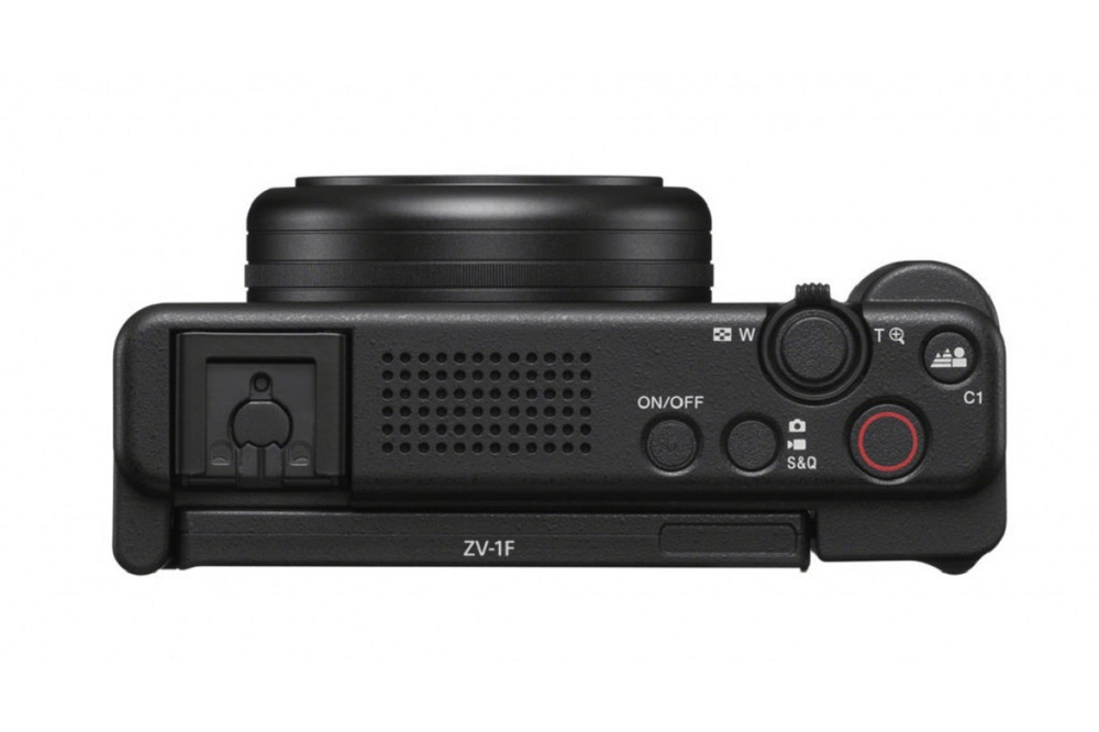 Компактная фотокамера Sony ZV-1F, подходит для ведения видеоблогов, черный