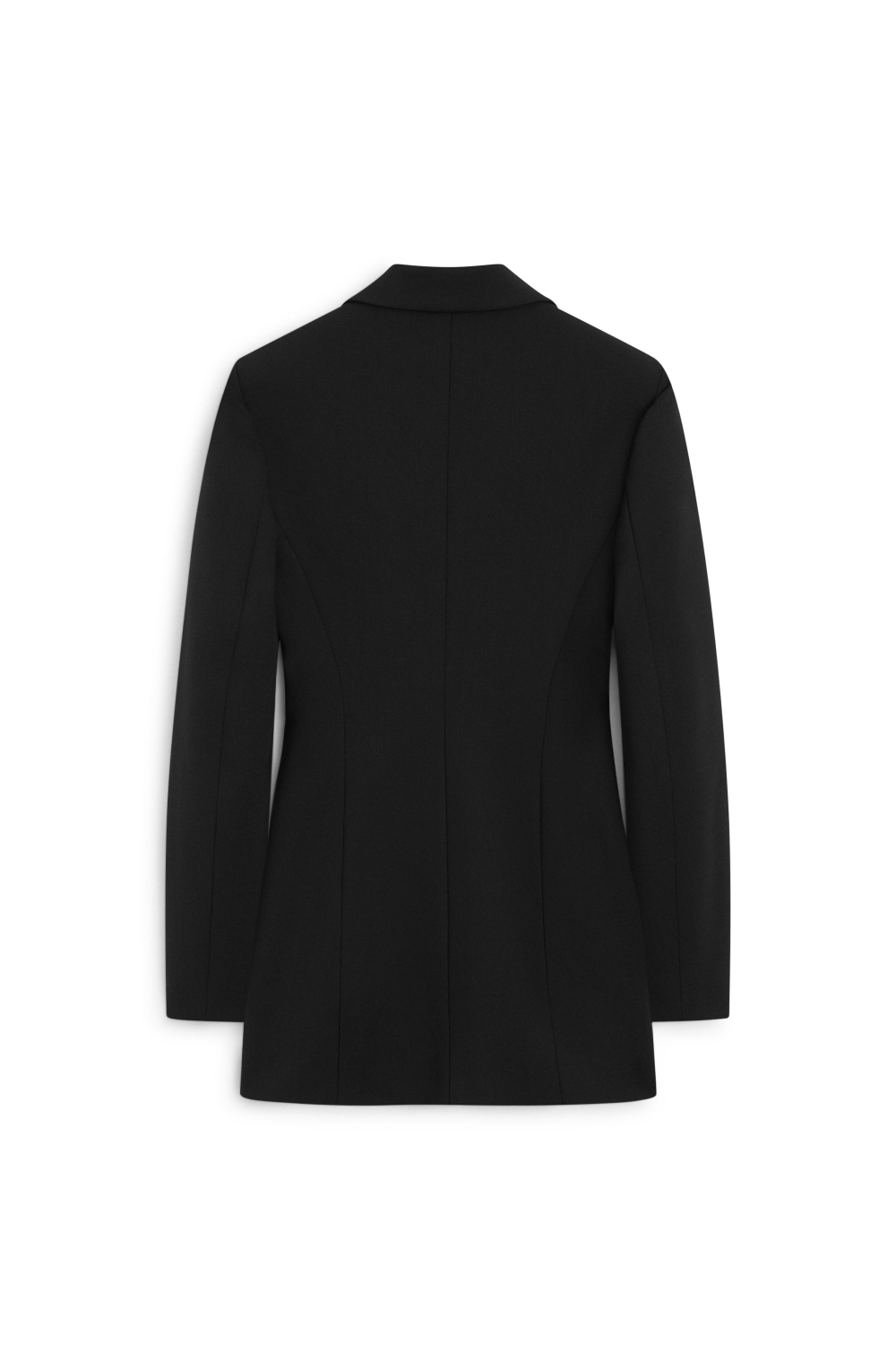 Massimo Dutti Блейзер с пуговицами - Limited Edition, черный