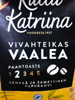 Кофейные зерна Kulta Katriina cветлой обжарки блонд, 425 г, срок 12.2027 (Финляндия)
