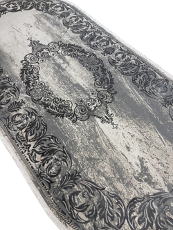 Ковер Amatis Lux 36567A Grey / Grey Овал