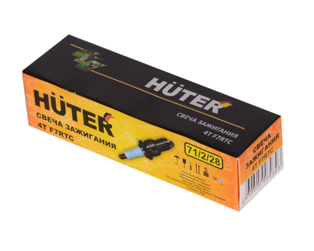 Свеча зажигания Huter 4T F7RTC