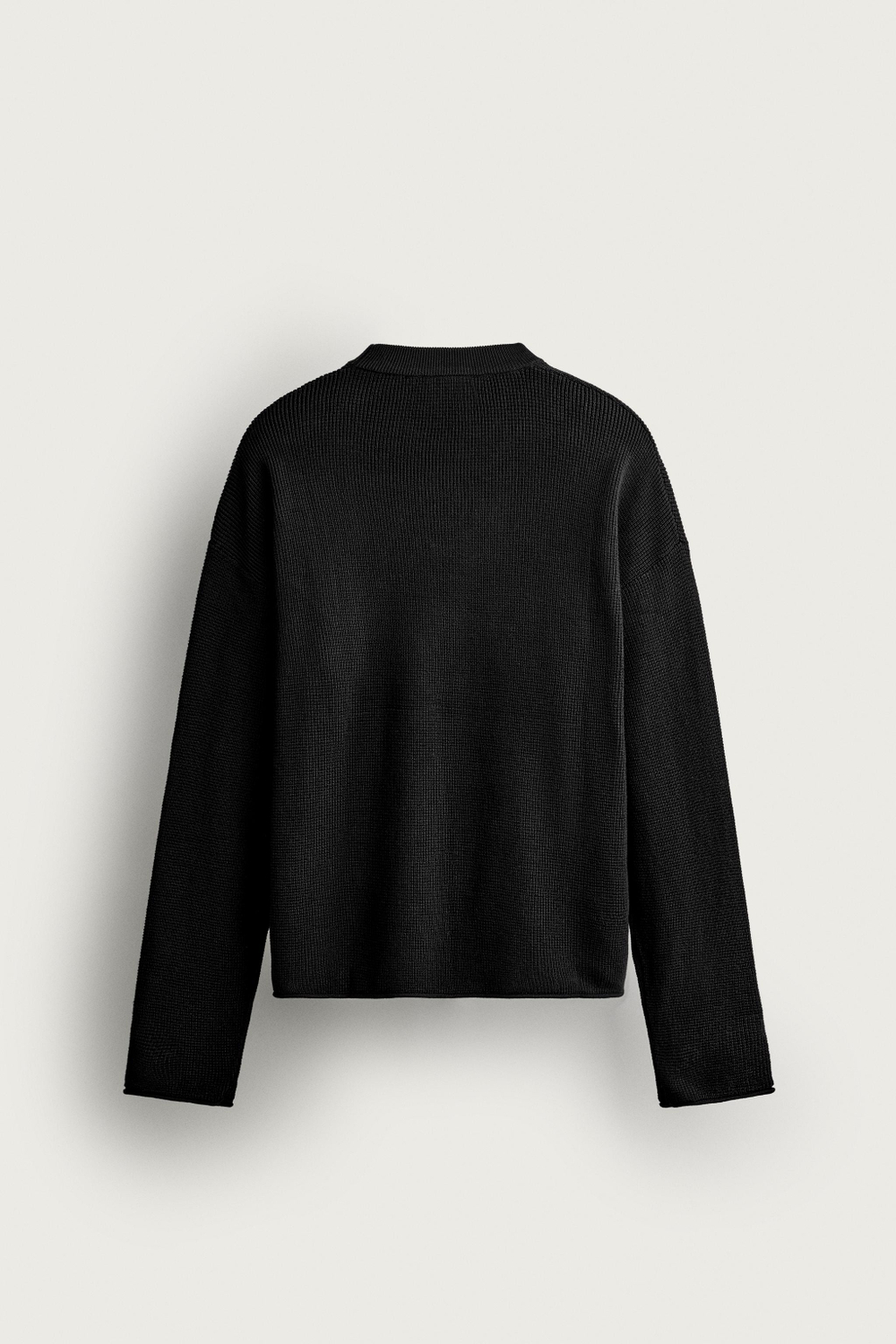 СВИТЕР С ВАФЕЛЬНОЙ ТЕКСТУРОЙ — ZARA