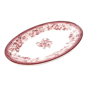 Блюдо овальное 33см Porser Velour Maroon