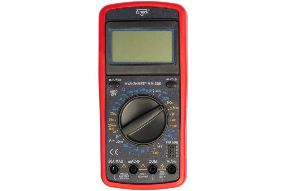 Мультиметр Elitech ММ 300